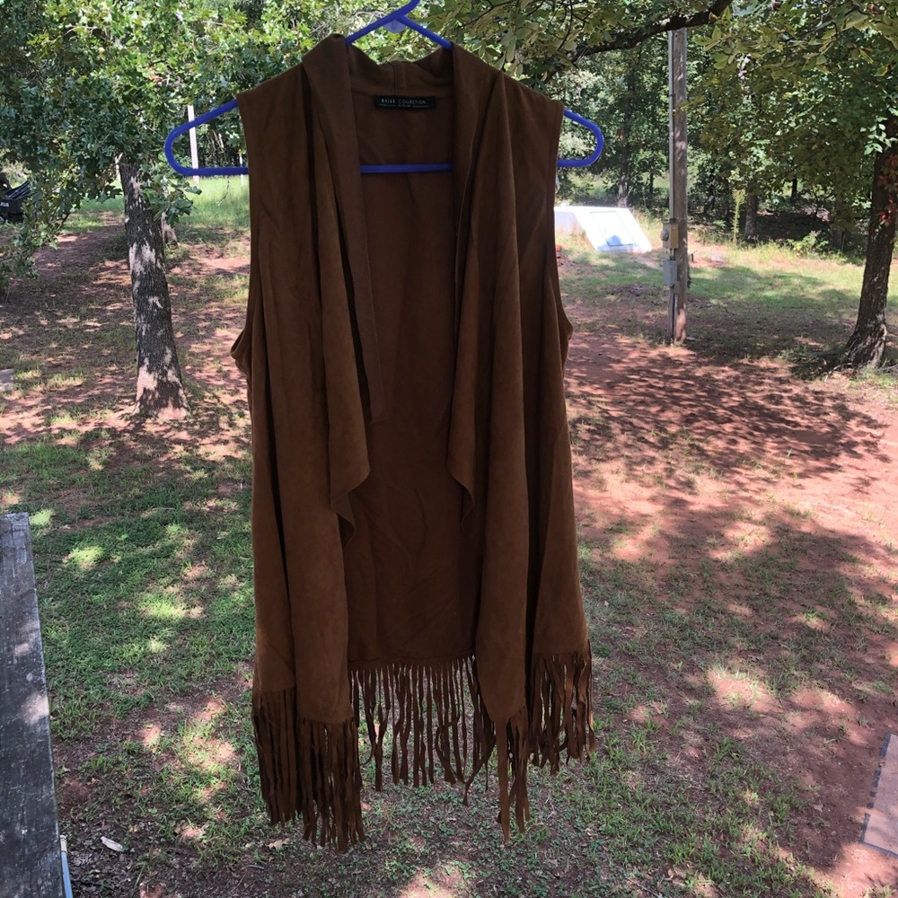 Bajee Collection Waterfall Flowy Boho Chic Fringe